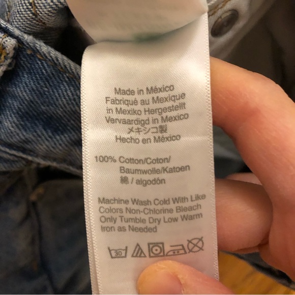 J.CREW Point Sur Rigid Kickout Crop Jean Sailor Blue Wash Size 24 100% cotton. - Picture 9 of 16